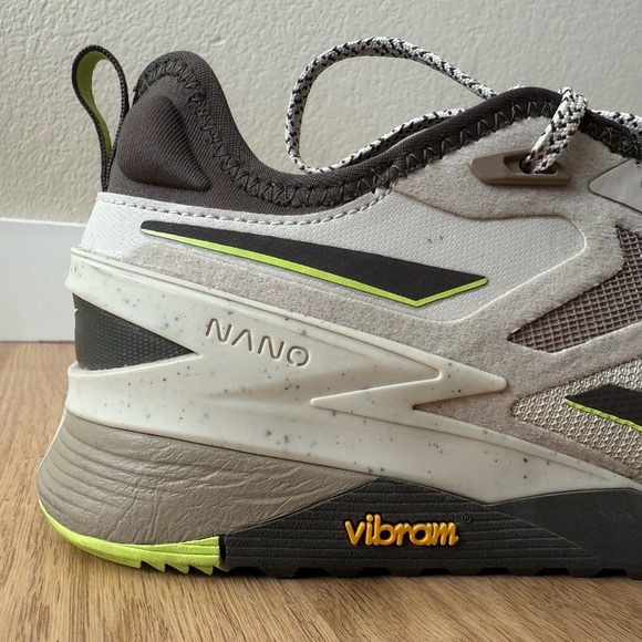 Reebok Nano X3 Adventure Stucco Laser Lime Cross Training Shoes Men’s Size 8 - Picture 9 of 10